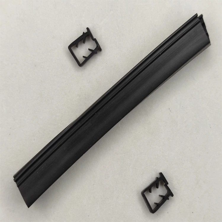 U channel window rubber weather protector seal strip for 4mm 5mm 6mm glass to Africa Ghana Senegal dominica