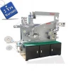 UGS21S 2 PLUS 1 color Fully Automatic fabric label flexo Printing machine, ribbon trademark flexographic printer