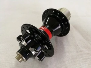 Ultralight aluminum alloy hub for bicycle rear axle