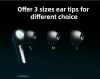 Upgraded Version Active Noise Cancel bluetooth earphones headphones with 4 mic