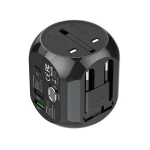 Uppel 30w PD 5v 3a usb c universal travel international power adapter