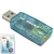 Import USB sound card 5.1 USB to 3.5mm*2 microphone and earphone pc audio card from China