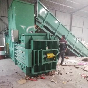 used clothes and textile compress baler machinebagasse baler machinewool baler machine