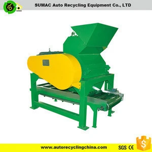 Used rubber crusher for rubber raw material machinery