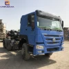 Used Sinotruk Howo LHD RHD 6*4 420HP Good Condition Tractor Truck Head