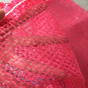 Usky PP vegetable packing  mesh bag leno mesh onion bags