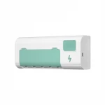 Uvc Toothbrush Sterilizer Box Wall-Mount Toothbrush Sanitizer Holder Intelligent Rechargeable Toothbrush Disinfector