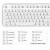 Import V2020 2.4GHz Waterproof Keyboard Optical Wireless Gaming Mouse with 3 Adjustable DPI White Wireless Keyboard Mouse Combo from China