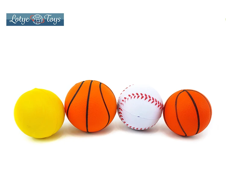 Variety PU 3 inch basketball football tennis ball toy for kids