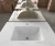 Import Various Edging Shape Nano Glass Countertop With Single Sink Pure White from China