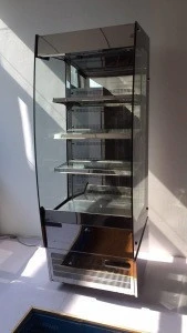 ventilated cooling open display refrigerator with imported compressor