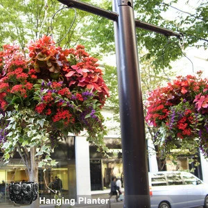 Vertical Garden Systems Cheap Hanging Plastic Planter Basket Decorative Indoor Hanging Flower Pot For Garden Wholesale