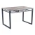 Import Vintage industrial wood high pub bar table with metal legs from China