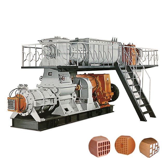 VP60  clay brick making machine brick kiln for ceramic tiles making machine for red hollow brick production line