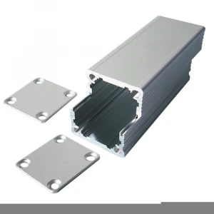 W25xH25mm Wholesale High Quality Assembled Aluminum Extrusion Housing with Blank Panels