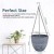 Import Wall hanging pots planter,self watering ceramic hanging planters plant pots from China