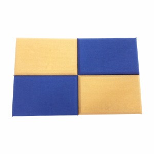 Wall Sound Proof Fire-proof Fabric Noise Absorption Board Sheet Acoustic Panel for Stadium Theater