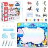 Water Drawing Mat with Magic Pen Coloring Painting Learning Toys for Play Mat Kids