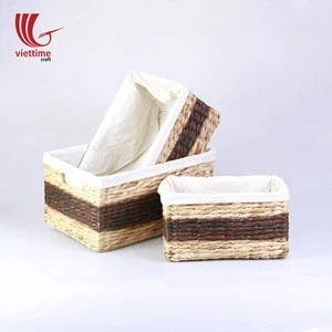Water Hyacinth Bread/laundry Basket liner