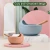 Import Waterproof 1Set Silicone Baby Feeding Bowl Tableware Spoon Non-Slip BPA Free Silicone Baby Bowl from China