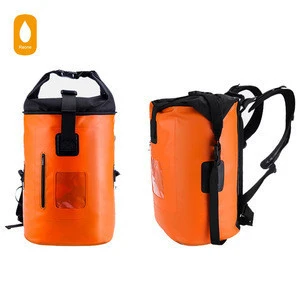 Waterproof backpack,500D PVC Tarpaulin waterproof dry bags,Dry sack keep gear dry from Outdoor camping hiking boating