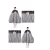 Import Waterproof barber cape hair cutting hair coloring salon cape from China