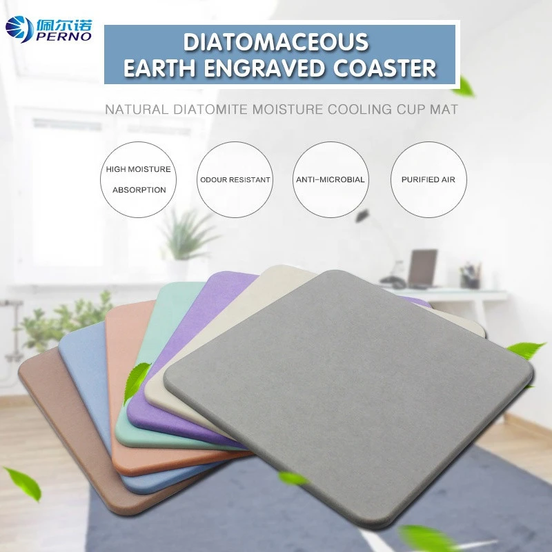 Waterproof Floor Carpet Indoor Comfortable Diatomite Foot Bath Mat Eco-friendly Bath Floor Mat