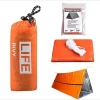 Waterproof life tent 2 Person  survival outdoor camping insulated Emergency Sleeping Bag