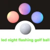 Waterproof night training flashing led golf balls