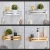 Import Waterproof punch-free bathroom shelves washroom corner rack shelf with hook from China