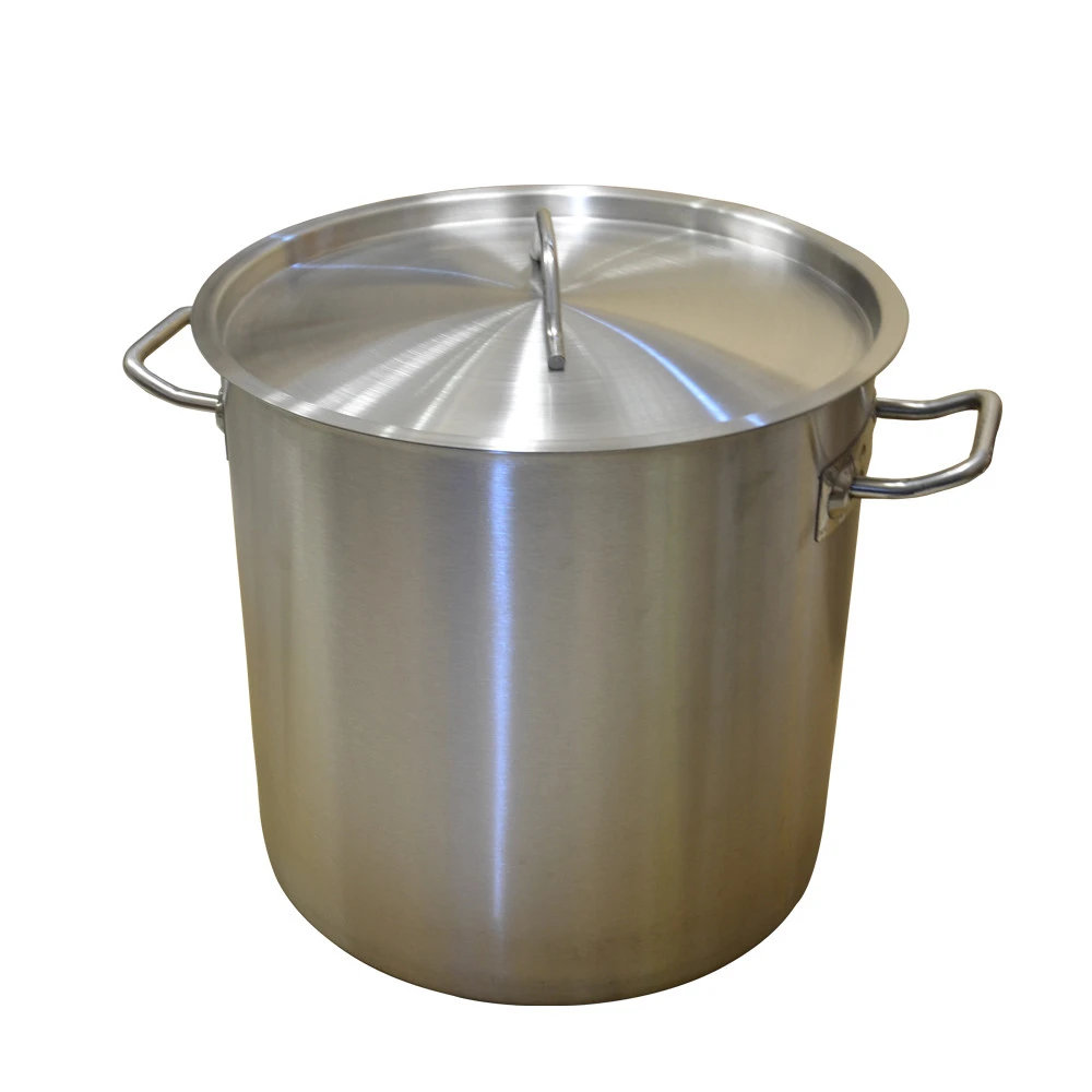 WB-MZJD-G033 21L Big Kitchen Stock Stainless Steel Soup Commercial Pot