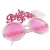 Import Wedding Decorations Bridal Shower Party Hotpink Bride To Be Sunglasses And Veil With Comb LP3186 from China