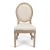 Import Wedding Event Party Solid Wooden Upholster Movable Seat Cushion Stackable Louis Chair from China