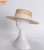 Import Wefans Straw hat spring and summer ladies flat top visor holiday travel Europe and America wind sun natural straw fedora hat from China