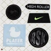 Well-known finest colorful hot sale fashion 3D soft PVC label hook & loop label
