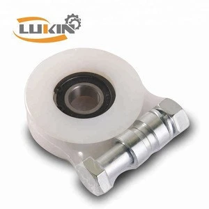 white Color and nylon Material High quality nylon pulley