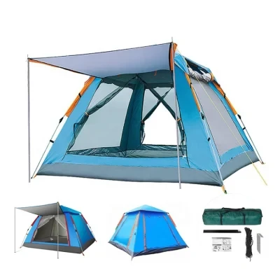 Wholesale 2-4 5-7 Person Speed Open Pop up Outdoor Tent Automatic Beach Camping Tent