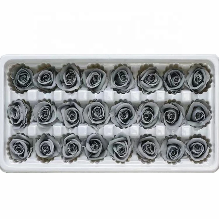 Wholesale A Grade Size 2-3cm Preserved Forever Eternal Rose flower from Kunming Yunnan
