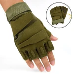 Wholesale antiwear custom cycling road bike MTB sports riding half finger racing gloves