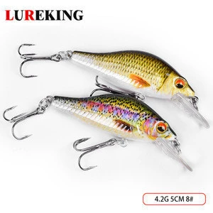Wholesale Artificial Hard body Plastic Fishing Lures 50mm Fishing Baits