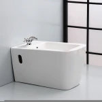 Wholesale bathroom european style non electric water ceramic rimless wall hung toilet bidet