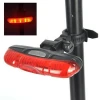 Wholesale Bicycle Accessories 5LED Bicycle Rear Light For Bike Red Flash Tail Lights