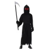 Wholesale Boy Grim Reaper Cosplay With Lights Horror Kids Halloween Carnival Party Glow In The Dark Dance costume