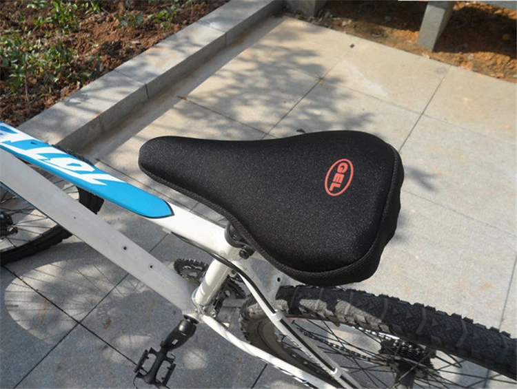 Wholesale breathable soft bicycle seat cover,bike accessories silicone bike saddle cover