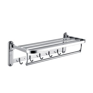 Wholesale cheap bath accessory five-pieces stainless steel bathroom set