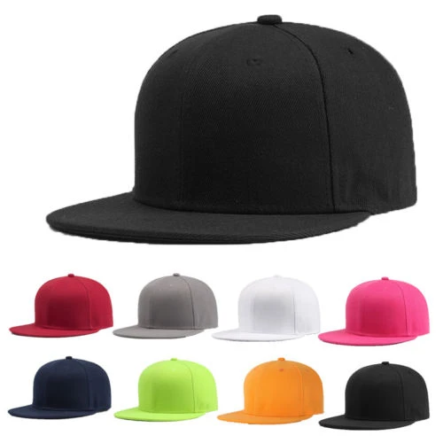 Wholesale cheap blank solid snapback hat cotton baseball cap kids plain gorras children baby sport cap for boy girl