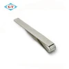 Wholesale cheap metal stainless steel tie bar clip with custom logo
