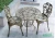 Import Wholesale China outdoor garden patio aluminum grape pattern table and chairs furniture from China
