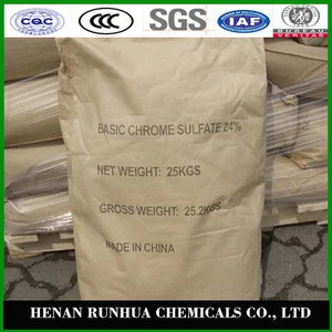 Wholesale competitive price basic chromium sulphate 33% for leather tanning