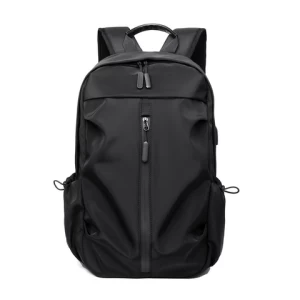 Wholesale Customized LOGO Designer Laptop Water Resistance Oxford Travel School Backpack With USB Port